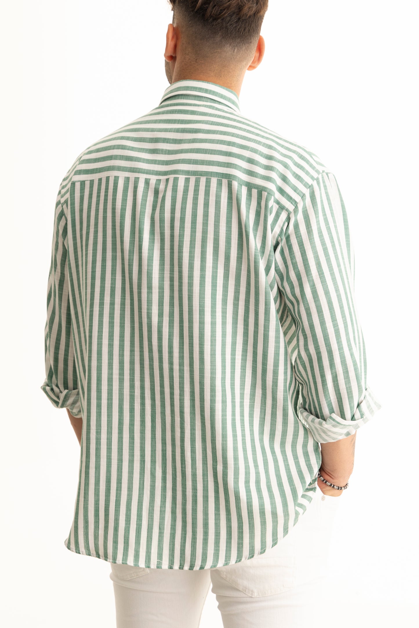 Herren Regular Fit Oversize Langarm Herrenhemden Freizeithemd Regular Businesshemd Partnerlook Familienoutfits