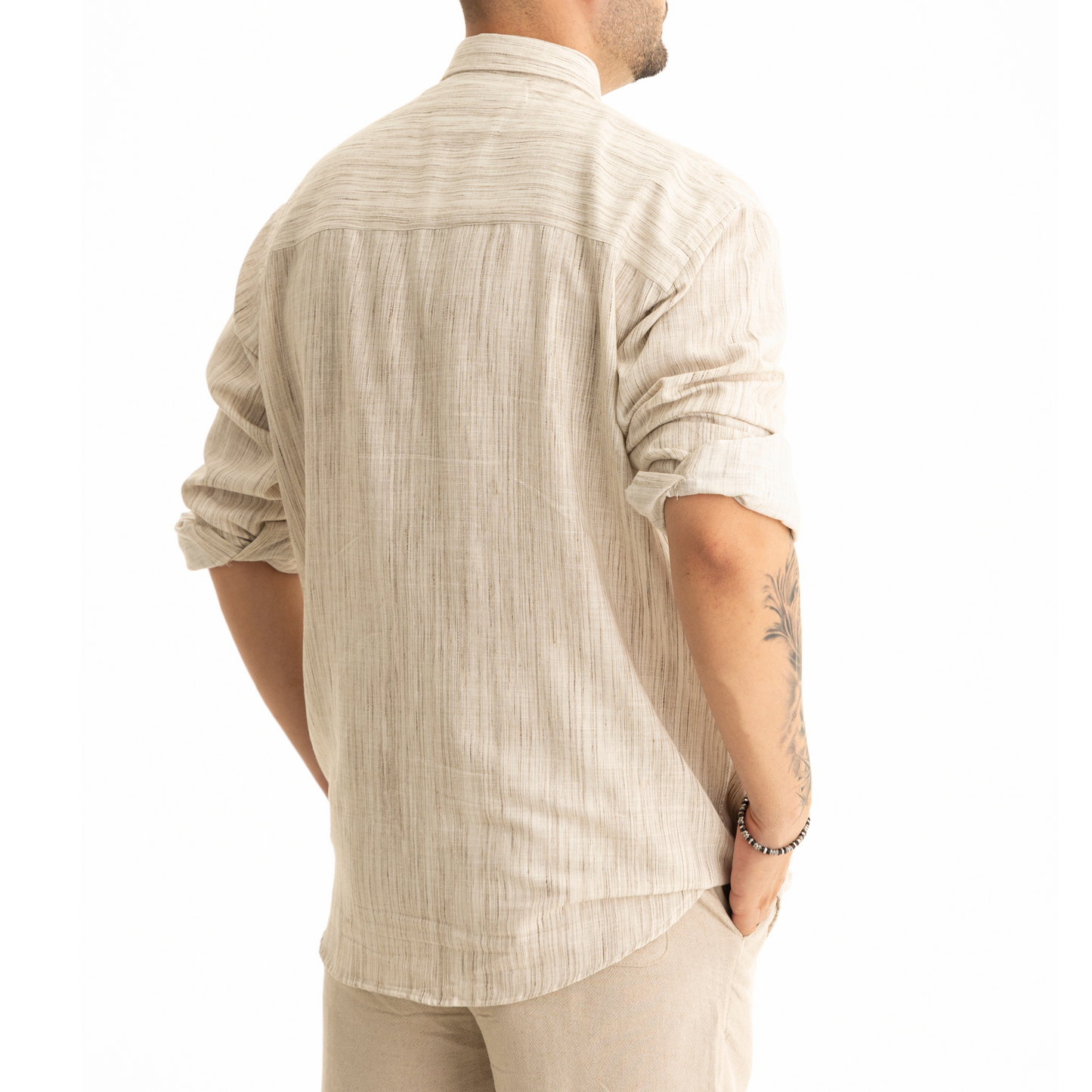 Herren Regular Fit Oversize Langarm Herrenhemden Freizeithemd Regular Businesshemd Partnerlook Familienoutfits