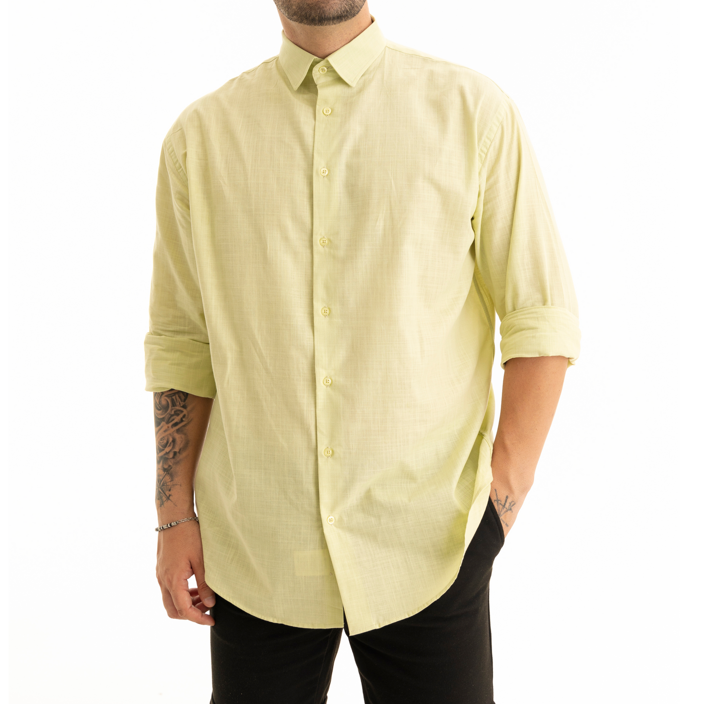 Herren Regular Fit Oversize Langarm Herrenhemden Freizeithemd Regular Businesshemd Partnerlook Familienoutfits